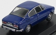 Skoda 110R Coupe 1978 Sapphire blue Abrex 1:43