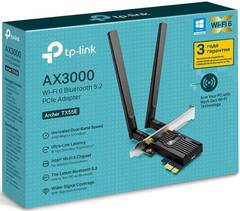 TP-Link Archer TX55e - Сетевой адаптер AX3000 Dual Band Wi-Fi 6 Bluetooth PCI Express Adapter