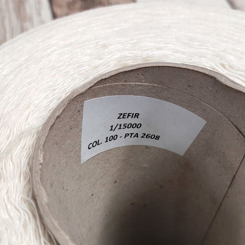 Полушерсть NEW MILL / ZEFIR 1/15 белый молочный