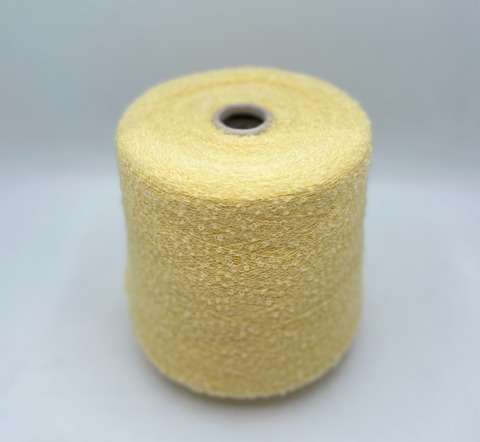 New Mill  (пр.Италия).art-Precious 950/100гр, 35%Суперкид мохер 35%Беби альпака 30%Полиамид, цвет-Желтый , арт.27644