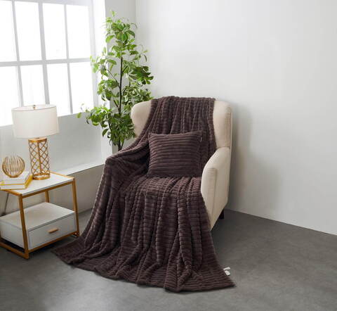 Плед 220х240 Sofi De MarkO Орландо кофе