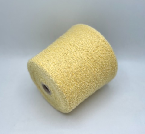 New Mill  (пр.Италия).art-Precious 950/100гр, 35%Суперкид мохер 35%Беби альпака 30%Полиамид, цвет-Желтый , арт.27644