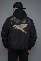 Куртка/бомбер весна/осень/зима черная Yakuza Premium 3763