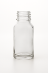 Флакон 15 мл стеклянный прозрачный