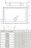 Radaway SDRD1280-05-54S Doros D Compact 120x100 Stone Black