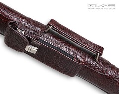 Тубус QK-S Yatagan 1x1 коричневый аллигатор