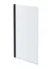 Aquatek AQ DEL SBA 10015GM AQ DEL SBA 10015GM Шторка на ванну двухэлементная, поворотная 1000X1500 профиль оружейная сталь, стекло прозрачное