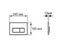 Aquatek SET Aquatek ВЕГА-1905-014 SET Aquatek ВЕГА-1905-014 (рама Aquatek Standard INS-0000012 с клавишей KDI-0000014 и крепежом KKI-0000002+унитаз ВЕГА AQ1905-00 с тонким сиденьем sc