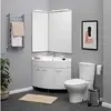 Aquanet 158820 Компл.2 - Зеркало Корнер 88 L угл. + карниз (158820)