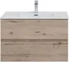 Aquanet 273989 Тумба с раковиной Алвита new 80 2 ящ. цв.дуб веллингтон белый (273989)