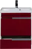 Aquanet 212919 Тумба с раковиной Aquanet Тиволи 60 бордо (212919)