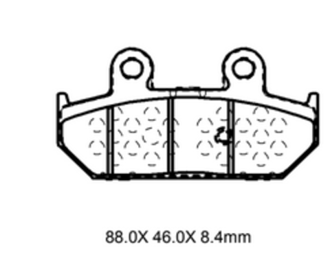 Колодки  G-brake   GM-03060S