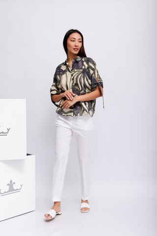 Diana Gallesi Брюки классические из хлопка с эластаном