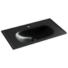 Ceramica Nova CN13002MB Раковина накладная Sabo с отверстием под смеситель 800x460x130, черный матовый