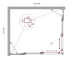 BelBagno LUCE-AH-22-140/120-C-Cr LUCE-AH-22-140/120-C-Cr Душевой уголок