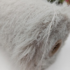 Лебяжий пух Китай 100% нейлон 700м/100гр Серый