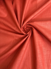 плательная лен, оранжевый, хлопок, linen/cotton