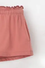 шорты  для девочки  КР 400688/терракотовый к565