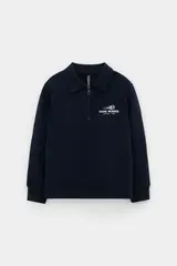 джемпер  для мальчика  КР 302689/индиго к534