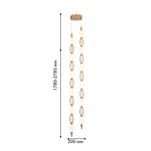 Подвесной светодиодный светильник Favourite Perler 4559-2PC