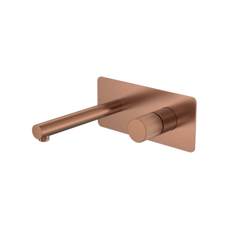 Boheme 125-CB.3 Смеситель STICK из стены COPPER BRUSHED ручка LINEA