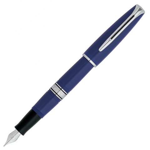 Ручка перьевая Waterman Charleston Navy Blue CT, F (S0701090)