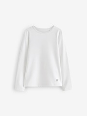 Лонгслив спортивный для мальчика Next N22-184, Белый