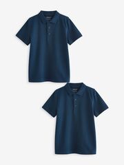 Поло для мальчика Next Q97-820, 2 шт., Темно-синий