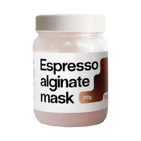 SkinoSophy Тонизирующая альгинатная маска с какао-бобами, 1х210 г, 1 шт. | Espresso Alginate Mask