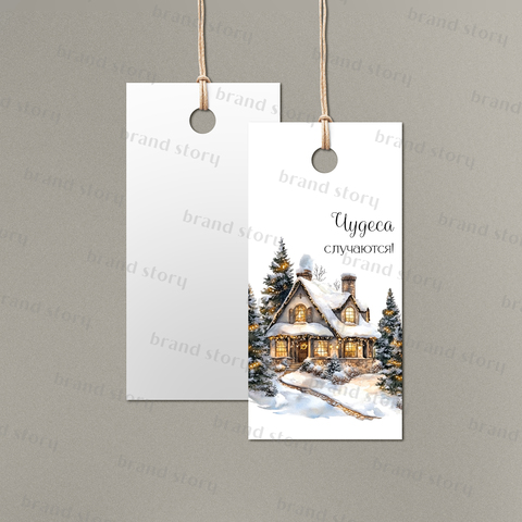 Бирка №204 (10 шт.) 4 х 8 см