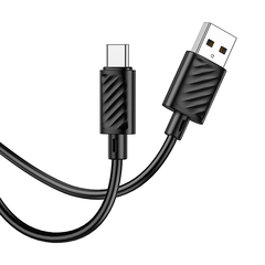 Кабель для зарядки hoco X88, USB-C 3.0А, 2м, черный