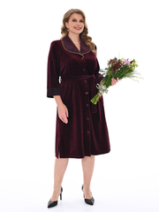 4006 Халат на пуговицах