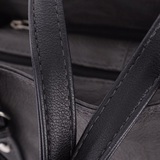 Сумка Саломея 166 македония серый + черный