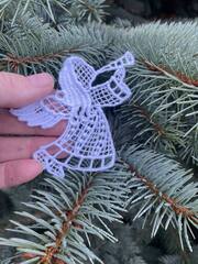 Ангелочек. Подвеска. Кружево NYK-2507S-Midi