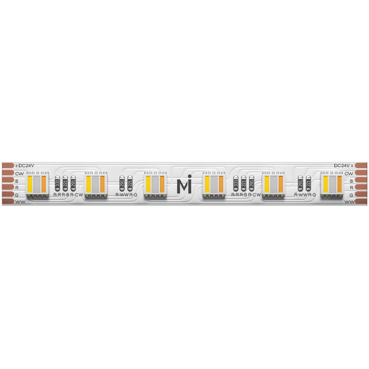 Светодиодная лента Maytoni 20W/m 60LED/m 5050SMD белый + RGB 5M 201136