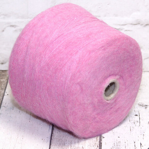 Смесовка с мохером и шерстью COFIL / MACUMBA розовый