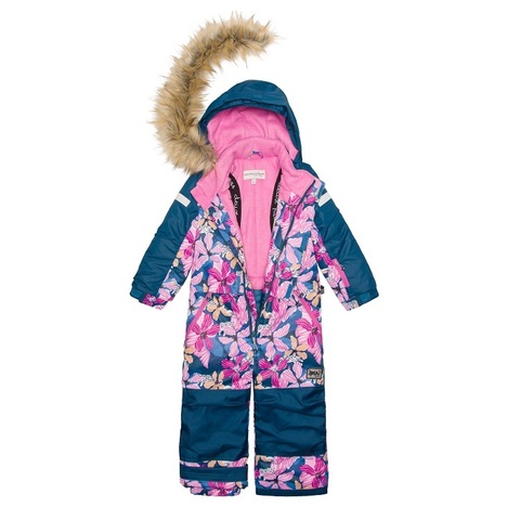 Зимний комбинезон Deux par Deux F10 T721 013 (манишка в подарок!)