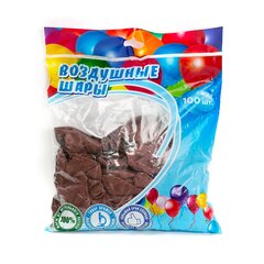 
          Шар воздушный металлик Alingar, №10, бронзовый, 100шт/уп, пакет с европодвесом