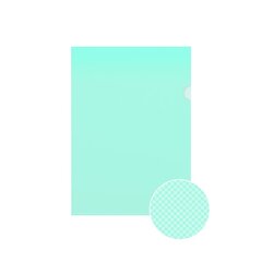 
          Папка-уголок Erich Krause, A4, 220х310 мм, 160 мкм, пластик,зеленая "Glossy Classic"