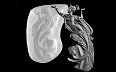 Силиконовый молд № 0350 левый