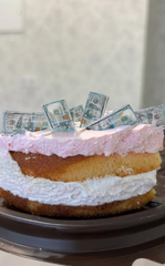 Посыпка для Торта Деньги Доллары 2.5*1 см, 160 шт (вафельная бумага)