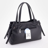 Сумка Саломея 505 канадский черный + тиснение