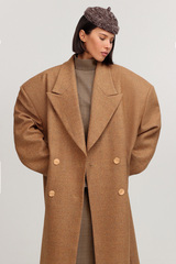 Пальто-пиджак макси