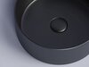 Ceramica Nova Element CN6032MB Умывальник чаша накладная круглая, 35.8x35.8, цвет: чёрный