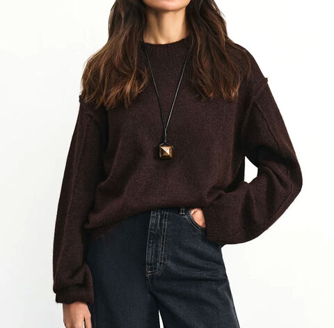 Вспушенный меринос с кашемиром (10%) LANIFICIO DELL’ OLIVO EMMA 1100 рыжий