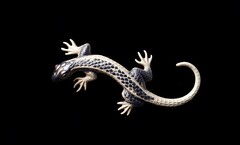 Силиконовый молд Ящерица