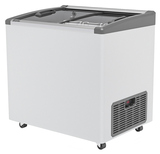 Ларь морозильный Frostor GELLAR FG 250 E серый, V25 (алюминиевая рамка)