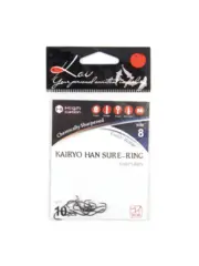 Крючок KOI "KAIRYO HAN SURE-RING", размер 8 (INT)/6 (AS)