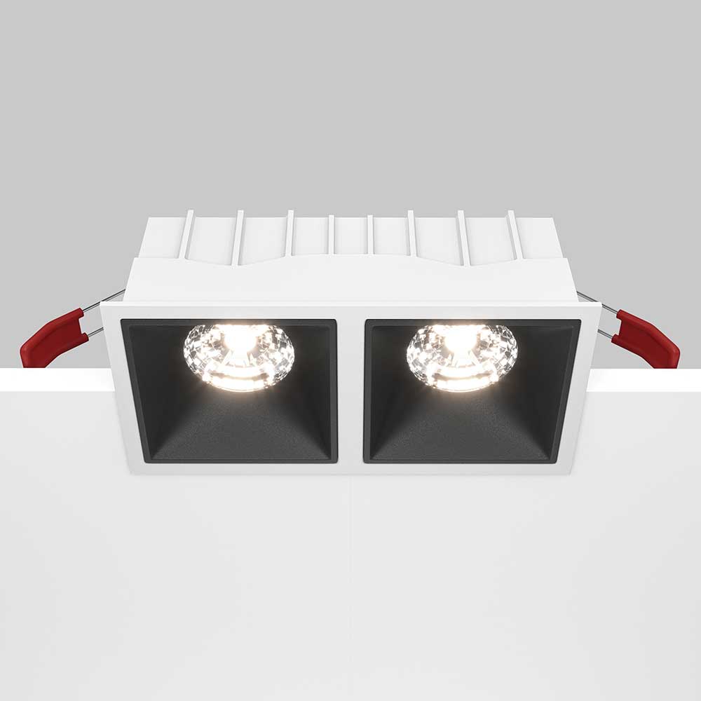 Встраиваемый светильник Maytoni Alfa LED DL043-02-15W4K-D-SQ-WB