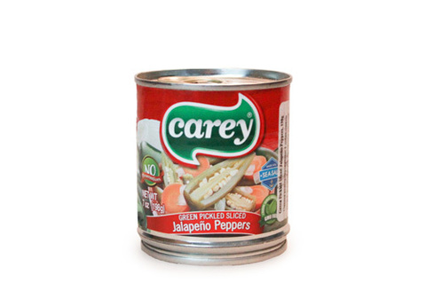 Зеленый перец халапеньо дольки Carey, 198г